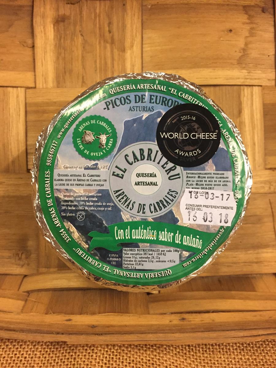 Queso el cabriteru oveja y cabra asturias